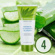 허벌라이프 알로에 수딩젤 200ml / 바디보습 피부진정, 수딩젤4개