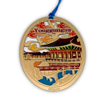 한국민예사 전통 금장 금속 책갈피 북마크 Korean bookmark 74종, 65 용궁사