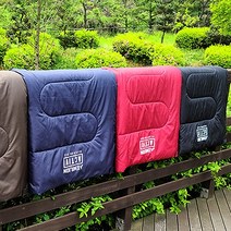 동계 캠핑 침낭, 카키브라운