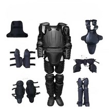 방검복 전신 방검복 보안 경호 호신복 갑옷 보호 세트, A타입