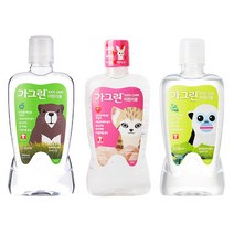 가그린 어린이용 380mL 딸기 사과 청포도 세트 각1개씩, 딸기+사과+청포도 세트