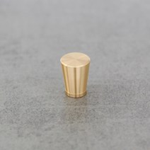 남선 가구손잡이 원뿔골드(중) 1구 황동손잡이 싱크대 장식장 서랍장 장롱 붙박이장 신발장 욕실장 책상