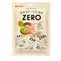 설탕제로 당류제로 롯데 ZERO 후르츠젤리 미니벌크 238g(17봉입) 1개, 238g