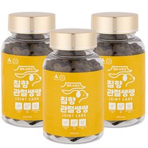 강아지 관절영양제 슬개골탈구 증상 콘드로이친 보스웰리아 오메가3 댕이수랏간 침향관절쌩쌩 100g, 관절쌩쌩, 3개