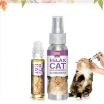 친절한도그씨 캣 아로마테라피 고양이 심신안정 제품, 롤타입  0.45oz, 선택:롤타입  0.45oz, 12.757g