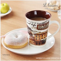 cocooning 홈카페 북유럽 빈티지 카페모카 머그컵 4style, 카페하우스A형