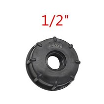 ibc탱크 60mm 1/2 quot3/4quot 1 quot암나사 IBC 탱크 어댑터 탭 커넥터 교체 밸브 피팅 정원 관개 2 개, [08] 1I2 inch
