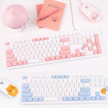 카카오프렌즈 유선 키보드 마우스 세트, 라이언