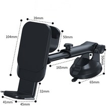 리아 맥세이프 3in1 아이폰 애플워치 에어팟 프로 차량용 고속 무선 충전 송풍구 거치대, 차량 어댑터 포함