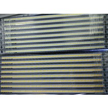 온장 쇼케이스 온장고 10 개/몫 220vac 2835SMD 30/40/50CM 7w 따뜻한 차가운 흰색 밝은 LED 바 빛 쇼케이, 02 웜 화이트_02 40cm