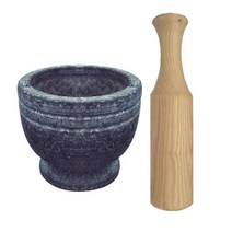 장수곱돌 미니 돌 절구/이유식 마늘 절구통, 손절구 1개