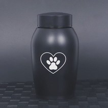 반려동물유골함 S-L 크기 4 색 스테인레스 스틸 Urns 애완 동물 강아지 고양이 새 토끼 화장 유골 Urn Keepsake Casket Columbarium Pets Memor, [04] Pattern E, [06] S-Gold