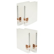 반투명 A4 3공 바인더 자동차 등록증 케이스 커버 파일 링 전표철 거래명세표 보관 차량 화일 표지 포트폴리오 박스 서류 보관철 거래명세서 상장 장부 고급 오링 문서, 3cm