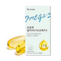 닥터린 초임계 알티지 오메가3, 30정, 1개