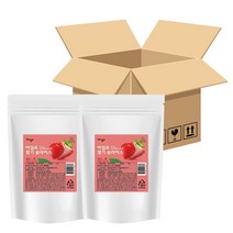 달콤한 동결건조칩 아임요 딸기 슬라이스 과일칩 40g X2개