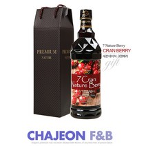 [차전에프앤비세븐네이처 크랜베리원액900ml 농축액 진액 즙 엑기스 크랜베리주스, 1개