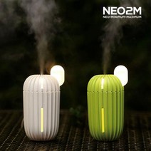 [미르쇼핑] 네오투엠 무드등 선인장 가습기 USB 미니가습기 화이트 라이트그린, 미르쇼핑 네오투엠 838선인장가습기 라이트그린 1개