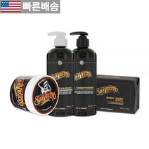 [Suavecito 정품] Hair & Body Essentials 번들: Firme (스트롱) 홀드 헤어 스타일링 포마드 모이스처라이징 바디 솝 하이드레이팅 샴푸 및 영양 컨, Original