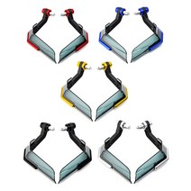 발통마켓 오토바이 핸들 너클가드 22mm 범용 핸들가드 핸들바 바이크, 슬림너클가드(블루)1P, 1개
