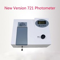 신제품 가시 분광계 파장 330-1020nm 분광 광도계 테스터 정밀 Vis 광도계 분석기 큐벳 키트 V721 포함, 한개옵션1, 한개옵션0