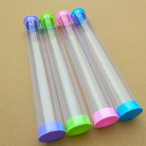 PVC 투명 튜브 답례품 대량 포장용기, 쿠팡 PVC 튜브통