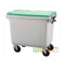 [쿠이]분리수거함(HDPE) (상차용660L/평면뚜껑)~22351EA+V fyhfyh*4512031rm, 주황_PET병류