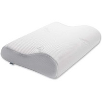 Tempur 경추 베개 베개 오리지널 화이트 추천 거북목 일자목 목디스크 숙면 목이편한 코골이 옆으로자는