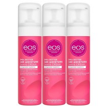 Eos 시어 버터 건성 피부용 면도 크림 여성용 스킨 케어 및 코코넛 오일 함유 로션 24시간 수분 공급 222ml, Pomegranate Raspberry 3-Pack