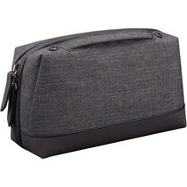 Yundoor 정품 기술 가방 정리함 충전기 및 코드용 전자 여행용 파우치 케이스 케이블 MacBook 액세서리 비행기 필수품 메이크업(회색-검정색) 252813, Gray-black