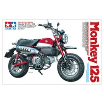 타미야 Honda MONKEY 125 오토바이 조립모형 14134, 빨간색