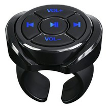 무선 블루투스 미디어 버튼 원격 컨트롤러 자동차 오토바이 자전거 스티어링 휠 MP3 음악 재생 IOS 안드로이드 전화 태블릿