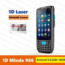 판매 안드로이드 핸드 터미널 PDA 하니웰 바코드 스캐너 1D 레이저 QR 휴대용 데이터 수집기 4G NFC, 03 1D 966_02 UK