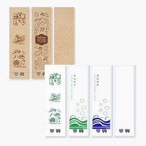 위생 수저통합지 숟가락 젓가락 개별포장지 수저집 식당 학교 병원, FK73, 1200장