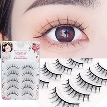 속눈썹 핸드메이드 인조속눈썹 연장 /셀프속눈썹 /3D/가닥속눈썹/속눈썹연장/아이래쉬/인형속눈썹/ 사은품증정, 2통, 5쌍/박스