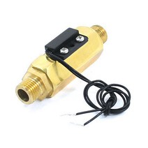 USB FS43TA 일반적으로 개방 회로 배플 유량 스위치 70W 최대 부하 DC250V AC220V 신뢰성 BSPG 3/4 황동으로 만든 여성 유량 센서, 한개옵션0