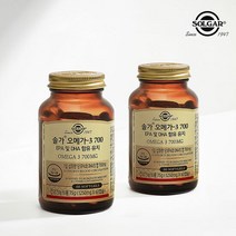 [솔가] 오메가-3 700 DHA/EPA (60캡슐/2개월) x 2병, 단품, 단품
