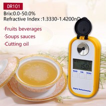 당도 측정기 Discount practical Brix Range 0-50 Accuracy 0.2 portable brix automatic Digital refractometer