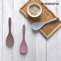 국산 실리콘 밥주걱 조리 도구 주방 주걱 알뜰 볶음, 실리콘밥주걱_밀크코코아