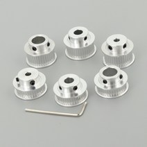 타이밍 풀리 동기 휠 톱니 보어 너비 벨트 프린터 부품, 보어 10mm, 벨트 폭 15mm