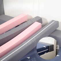 침대틈새막이 틈쿠션 옆 매트리스 아기발빠짐방지, 베이지 120cm