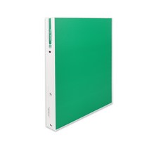 플러스샵 합지 컬러 바인더 A4 2공 O링 링간격 7cm 5색상 1Set 2개입, 7cm 초록 1Set 2개입