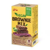 브레드가든 비건 브라우니믹스 250g 홈베이킹, 1개