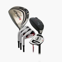 버팔로남성용 왼손골프채 하프세트 (6P), 10.5도 R