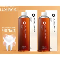 더콘가글큐 찌꺼기가글 더콘 가글 Q 사과향, 1개, 500ml