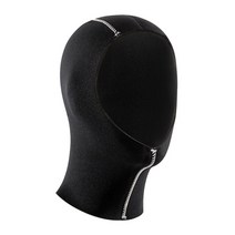 다이빙후드 스쿠버 모자 어깨 스노클링 가있는 네오프렌 겨울 수영 따뜻한 머리 보호 스피어 낚시 장비, 3mm