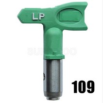 타이어모빌리티키트 공기압 주입기 버섯패치 1-6 시리즈 에어리스 팁 LP 노즐 저압 페인트 스프레이 분무, 01 109