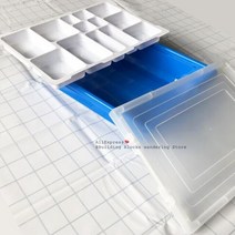 레고정리함 Wedo 3.0 로봇 공학 빌딩 블록 스토리지 박스 wedo 부품 장난감보관, 블루 storage box