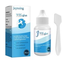 방수 스프레이 코팅제 레이스 프론트 가발 접착제 38ml 레이스용 방수 접착제 슈퍼 헤어 접착제 가발, 02 옵션 2