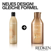 REDKEN샴푸건조하고 부서지기 쉬운 모발용 Redken 헤어 샴푸 활력 및 수분 공급 오메가-6 아르간 오일 함, 한개옵션0