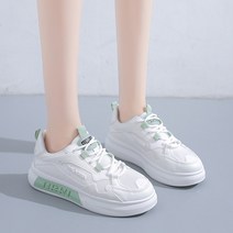 인기여성통기성보드화 라운드 토 스니커즈 학생캐주얼화